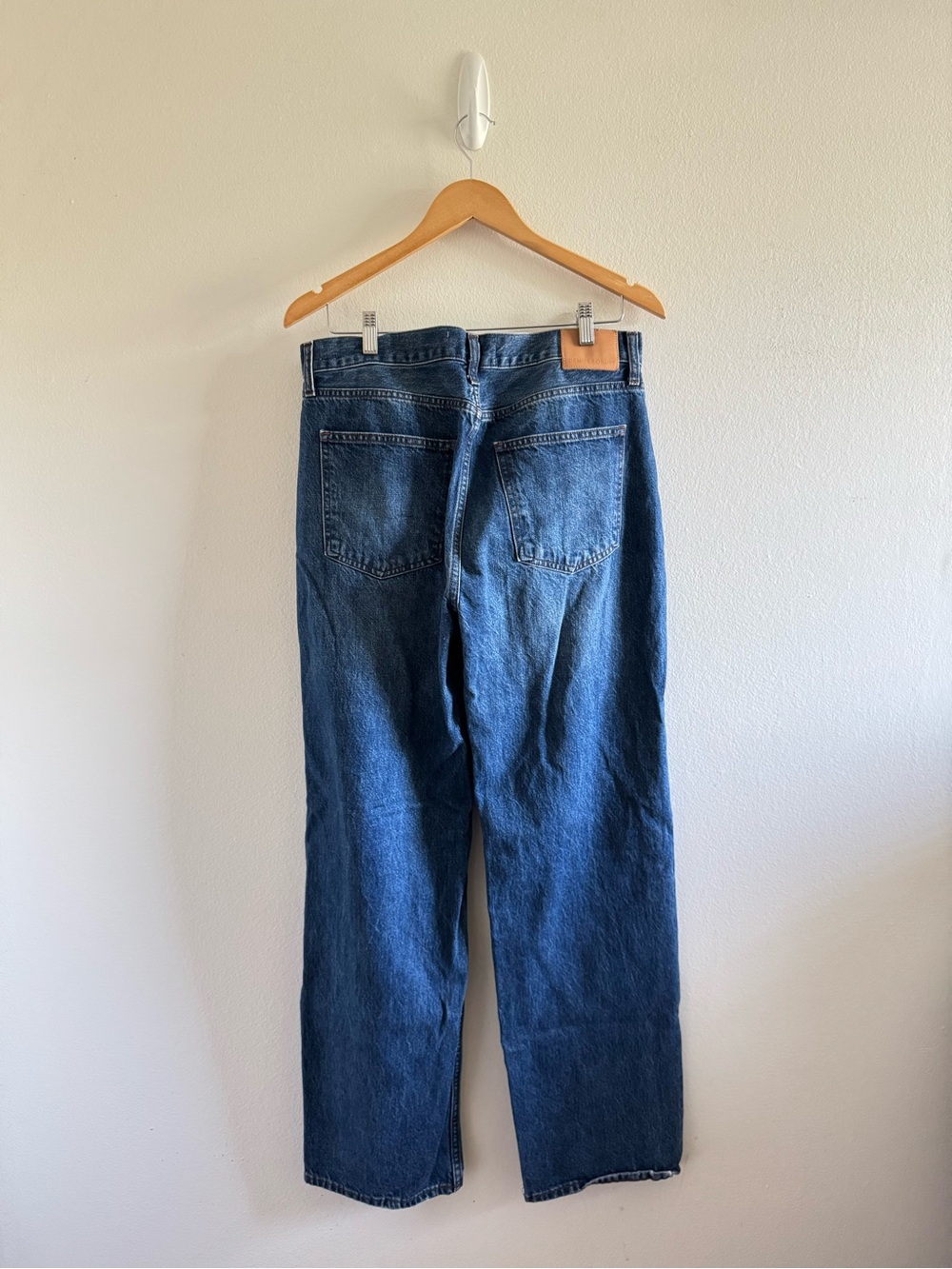 Aritzia Denim Forum The 90’s Iggy Lo Rise Baggy Wide Leg Jeans size 30 - Picture 5 of 12